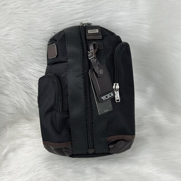 TUMI Other - NEW Tumi Alpha Bravo Monterey Sling Shoulder Bag Black